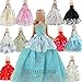 Produktbild 5 St. Hochzeit Fashionistas Prinzessinnen Kleidung Kleider Puppenkleid für Barbie Puppen