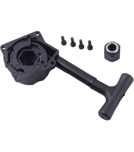 NUHFUFA Arrancador De Mano Con Tornillos Para HPI Baja 5B 5T, Rovan, KM, Losi, Motores 23-32cc (accesorios RC)