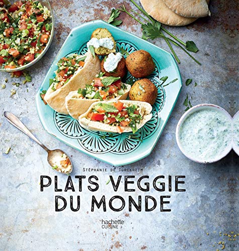 couverture de : PLATS VEGGIE DU MONDE