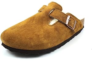 Birkenstock Boston - Zuecos de ante unisex