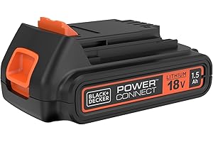 Black+Decker BL1518-XJ - Batería de Litio 18 V, 1.5 Ah, Negro