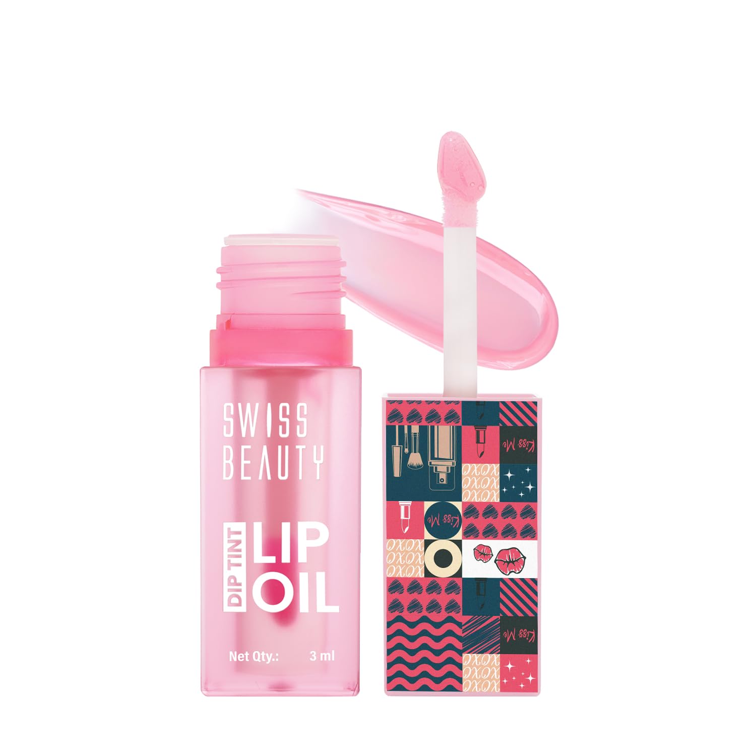 Swiss Beauty Dip Tint Colour Changing PH Lip Oil | With Vitamin E for Long-Lasting Nourishment and Hydration| Soft and Natura