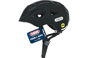 ‎ABUS ABUS Kinderhelm Youn-I MIPS - Fahrradhelm mit Licht, Reflektoren und Aufprallschutz (MIPS) - für Mädchen und Jungen