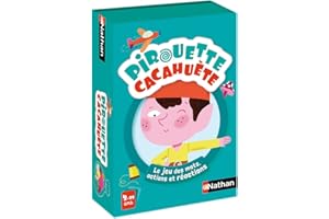 Nathan - Pirouette Cacahuète - Jeu de cartes pour enfant dès 4 ans - Jeu de mémoire de 2 à 4 joueurs 31491 Multicolore