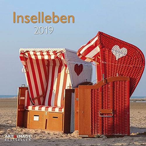 Inselleben 2019: Landschaftskalender Art & Image