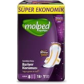 Molped Supernight Ultra Hijyenik Ped Uzun S&uuml;per Ekonomik 18 Adet