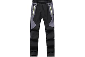 BenBoy Pantaloni Neve Bambino Impermeabile Pantaloni Sci Invernali Ragazze Ragazzo Pantaloni Trekking Softshell Arrampicata Escursionismo