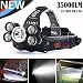 Produktbild HCFKJ 35000 Lm 5X Cree Xm-L T6 Led Wiederaufladbare Scheinwerfer Scheinwerfer Reisekopf Taschenlampe