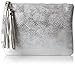 Produktbild Boscha Damen Bo-1097-Ry Clutch, Silber (Silver), 1x17x24 cm