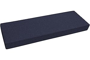 Garden Factory Bezug für Palettenkissen 120x40x10 Dunkelblau (ohne Füllung) Palettenkissenbezug Wasserabweisend In&Outdoor Sitzkissenbezug Rückenkissenbezug