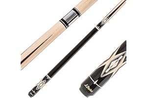 ‎J. PARKER Parker Billardqueue JP-Serie, 2-TLG.Profi-Cue, hochwertiges Ahornholz und Leinenwicklung Griffbereich, 12,75 mm Mehrschichtleder, Quick-Joint Gewinde, inkl. Gewindeschutz, 7 Modelle