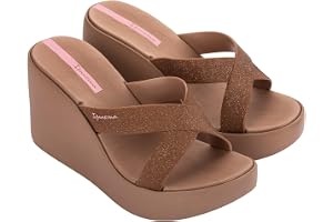 Ipanema HIGH FASHION II SLIDE PLATFORM BO699 svart guld 35,5