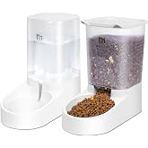 Marchul Dispenser for Cats and Dogs, Food and Water, Pack of 2, Automatic Feeders, 3.8 L each, Feeder, Feeder and Drinker for
