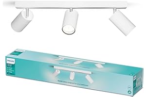 Philips LED Potrójny reflektor punktowy Idris, biały, IP44, wodoodporny, żarówki GU10 nie wchodzą w skład zestawu