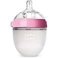 Comotomo Natural Feel Baby Bottle, Pink, 150 Ml