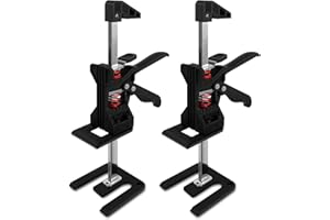 MEETOZ Labor Saving Arm Tool Jack, 2 Packs Effort Elevator Handheld Lift, Hand Furniture Jack Lift Tool for Installing Cabinets,Flooring&Windows, Load 440LBS