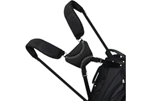 FINGER TEN Gurt für Golftasche, Sport, Ersatz, komfortabel, Schulter, verstellbar, Rucksackgurt, Value Pack, einfache Installation, gepolsterte Tasche, doppelte Sportgeschenke