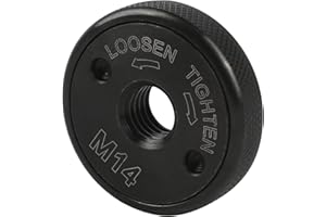 SUQIN Nakrętek Szybkomocujących do Szlifierek Kątowych M14 Nakrętka Szybkiego Zwalniania do Szlifierek Kątowych do Wszystkich Popularnych Marek,Szybkie Mocowanie Bez Użycia Narzędzi