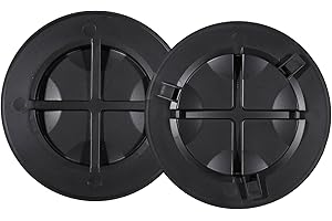 CANTONDZ 2 PCS Front Wheel Arch Headlight Access Cover 51772751776 Compatible with BMW Mini R56 R55 F56 F55 R60 2006-2022 Mudguard Fender Lining Bulb Cap