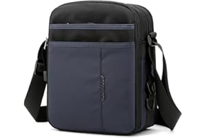 SPAHER Sacoche Homme Sac a Main Homme Sacs D'épaule Sac Bandouliere Hommes en Nylon Sacoche Besace Messenger Bag Sac d'affaires Crossbody Sac de Voyage Travail et Scolaire