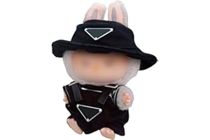 KXRTPX 2PCS Labubu Clothes,labubu Outfit,Plush Doll Clothes Cute Stuffed Clothing,Highlight The Charm of Your Doll,It Can Bring A Little Joy and Warmth to Your Living Room or Bedroom.
