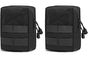‎TRIWONDER TRIWONDER Taktische Hüfttaschen, Molle Klein Tasche, Wasserdicht Gürteltasche Beutel für Camping Wandern Jagd