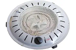 Bastilipo, BET-950, brasero de seguridad anti Incendios, 3 niveles de calor, 450/500/950W, bajo consumo, sistema patentado, 950 W, Otro, 3 Velocidades, Gris