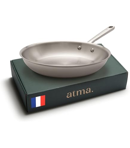 Lot de 3 poêles à frire en inox Fuji 20, 28, 36 cm
