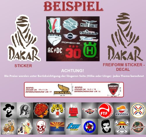 Aufkleber – Sticker Husaberg Moto GP Superbike Motorcycle Bikers Sticker - 2