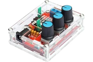 Generador Funciones XR2206 Weytoll Generador de Señal Kit, Kit Sinus/Triángulo/Cuadrado Salida 1Hz-1MHz Amplitud de Frecuencia Ajustable (Kit DIY Producto Terminado)