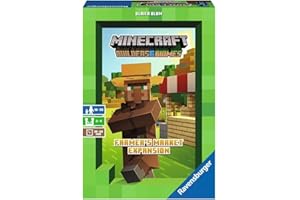 Ravensburger – Minecraft Builders & Biomes - Extension nécessitant le jeu de base - Famers Market - Jeu de société issu du jeu vidéo – A partir de 10 ans - 26869 - Multilingue (Français inclus)