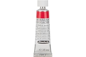 Schmincke – HORADAM® GOUACHE - feinste Künstler-Gouache, Kadmiumrot hell - 15 ml