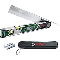 Bosch Winkelmesser PAM 220 (0° - 220° Messbereich, +/- 0,2° Messgenauigkeit, in Tasche)