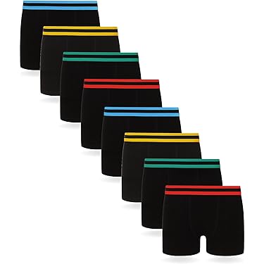 Boxer Ragazzo 12 Anni Bershka Confezione Da Boxer Neri Con