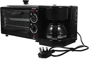 DECHOUS Breakfast Maker in 1 Breakfast Machine Breakfast Maker Breakfast Oven Electric Breakfast Maker for Home with UK Plug
