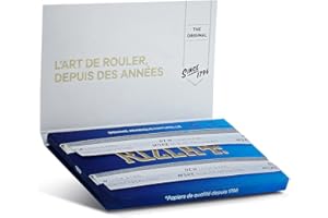 PLUZEN. Papier à rouler rizla bleu x 10.