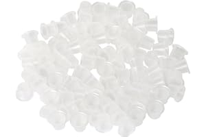 TRIXES 100 pojemników na tusz do profesjonalnych maszyn do tatuażu z igłą