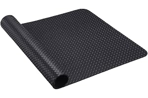 Stötdämpande matta – dubbelsidig stötdämpande | 60 x 43 x 0,5 cm vibrationsplatta matta för elliptisk stepper rodd gym fitnes
