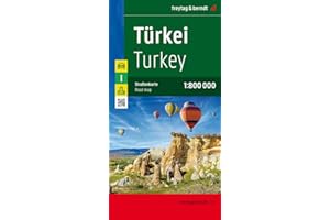 FREYTAG-BERNDT UND ARTARIA Turchia 1:800.000: Wegenkaart 1:800 000: AK 6003