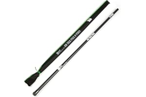 Zite Fishing Canne à pêche 3-7 m - Canne à pêche télescopique en fibre de verre avec anneau de pointe - Canne télescopique basique pour la pêche à la mouche avec fuseau en tissu