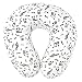 Magasin  Memory Foam U-Shaped Neck Pillow - 12" x 12", Multicolour RS.999.00