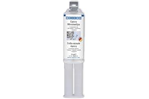 WEICON Colle-minute Epoxy 24 ml / Double seringue / Adhésif résine époxy 2 composants