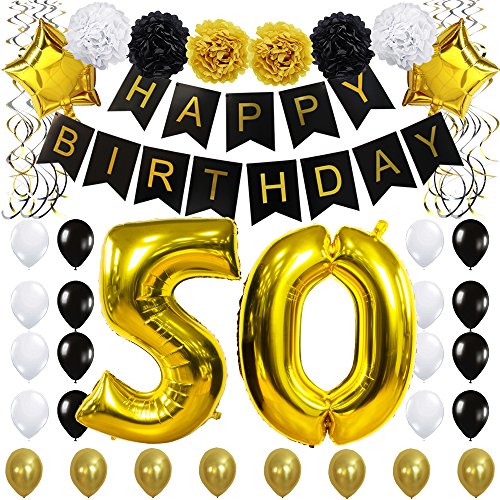 Decoraciones Para Fiestas De Aniversario De Oro