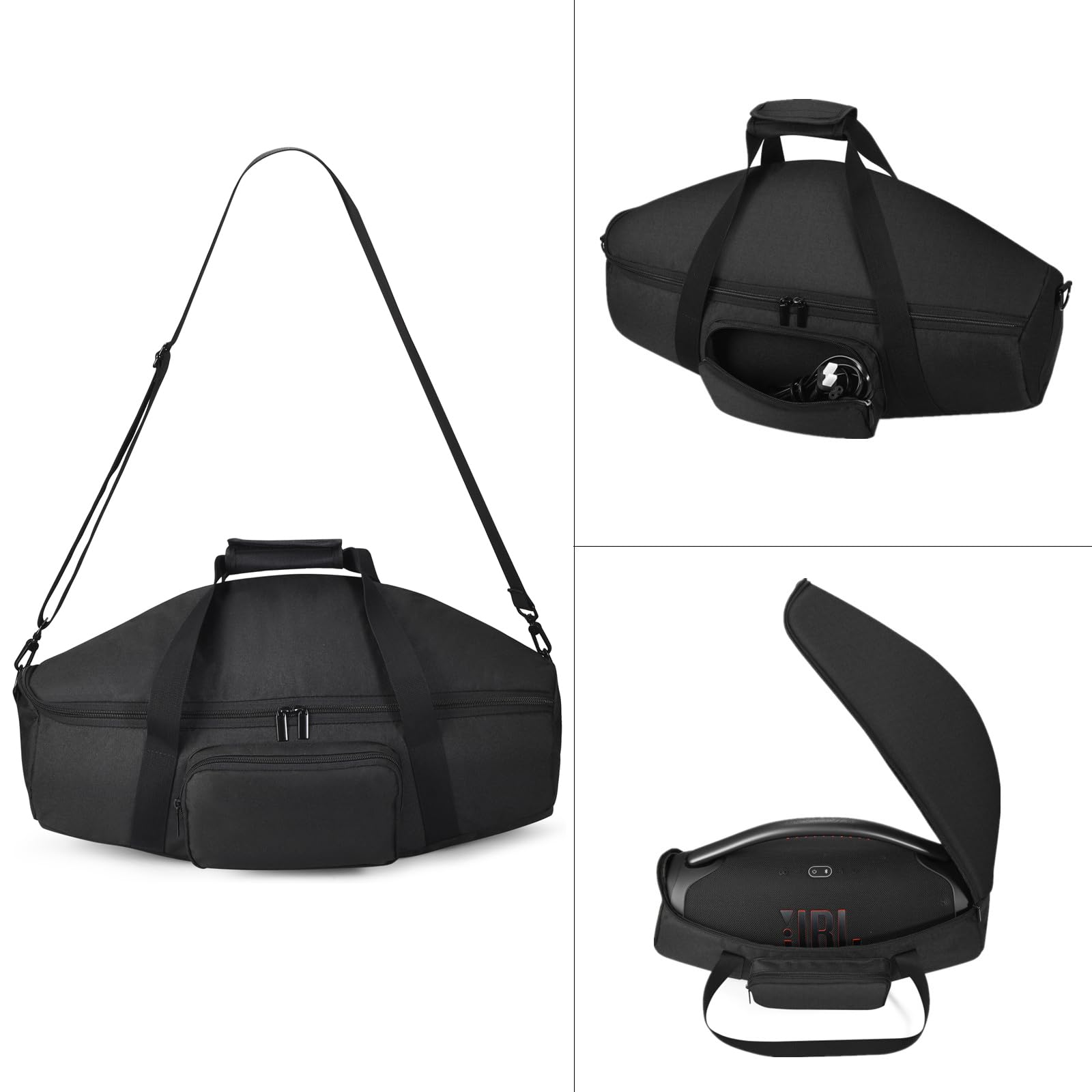 VGPDHJ Universal Storage case Bag, Suitable for JBL Boombox 3/3 Wi-Fi/2 Type Bluetooth Speaker, Portable Travel Travel Street Party Essential, Anti-Scratch Storage case Bag