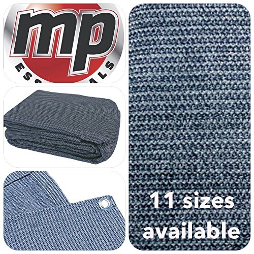 MP Essentials - Estera transpirable y resistente al agua para exterior, para suelo y tiendas de campaña, color BLUE & GREY, tamaño 2.5 x 6.5m