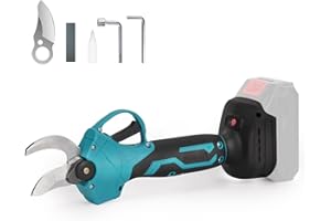 Professionelle 1000W Akku-Astschere für Makita 18V Akkus (Batterie ist nicht enthalten), 30mm Schnittkraft, Elektrische Bypass-Gartenschere, Ergonomischer Griff, Geschenke für Männer Weihnachten