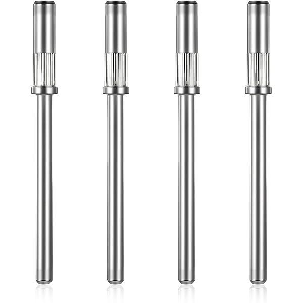 80 Stück Nagelbohrer-Schleifbänder Set – Mit 180er Körnung & 3,1 Mm Dorn Für Maniküre & Pediküre