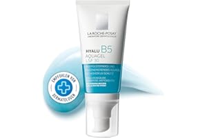 ‎L&APOS;ORÉAL PARIS La Roche Posay Hyalu B5 Aquagel LSF 30, Aufpolsternde und regenerierende Anti-Aging-Feuchtigkeitscreme mit Hyaluron, Antioxidantien und hohem Lichtschutzfaktor, 50 ml