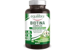 Equilibra Integratori Alimentari, Biotina Complex, Benessere di Capelli e Unghie, Integratore Altodosato a Base di Biotina, Zinco, Rame, Selenio, Estratti di Ortica, Miglio, Equiseto, 90 Capsule