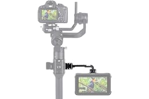 HAFOKO Ronin S/Ronin SC Gimbal Staffa Piastra di Estensione per Montaggio Monitor con compatibile per Ronin S/Ronin SC con Adattatore per Scarpa Fredda 1/4" Staffa Supporto Braccio Magico